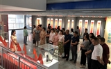 經(jīng)濟(jì)管理系黨總支開展參觀“紅色文化藝術(shù)館”，獻(xiàn)禮建黨100周年活動(dòng)